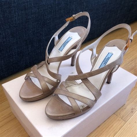 prada calzature donna mules|prada donna sandals.